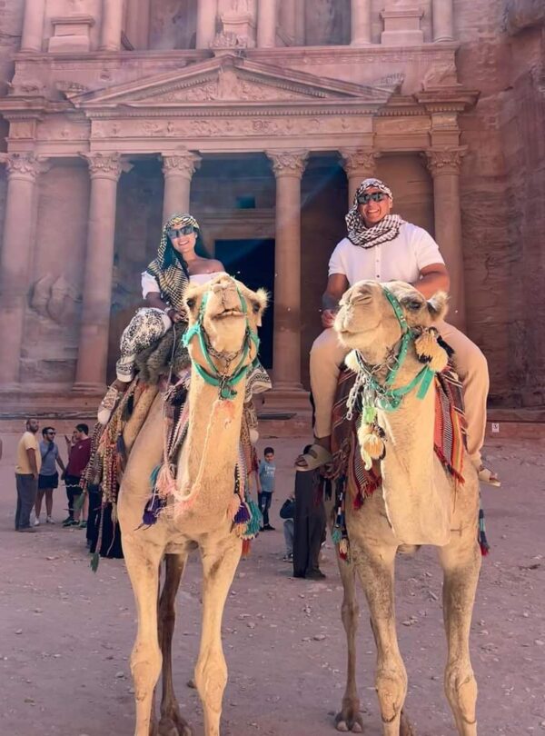Jordan Private Tour Carlos and Venessa
