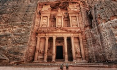 Classic Tour to Jordan - Petra the treasury