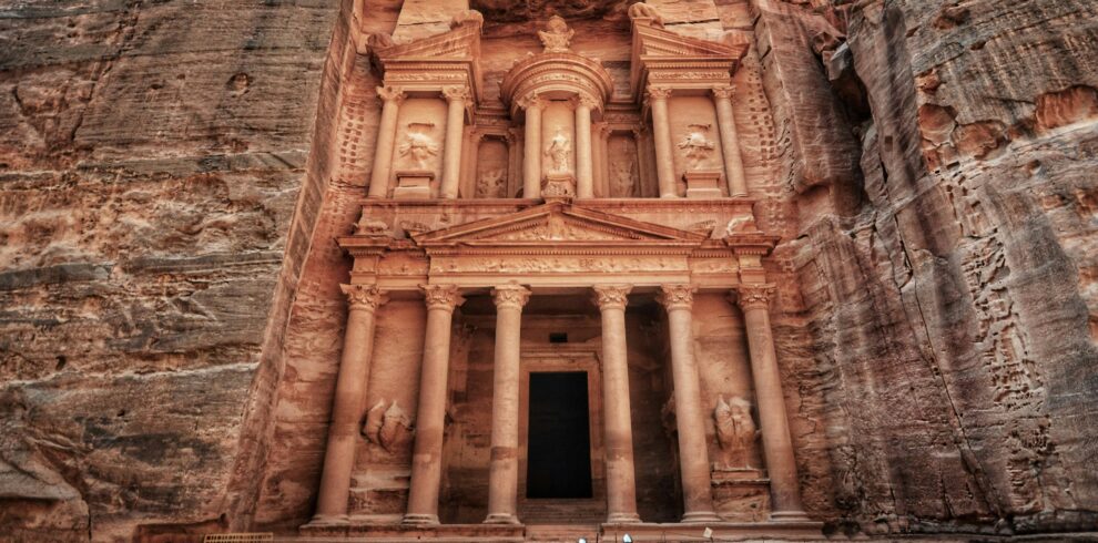 Classic Tour to Jordan - Petra the treasury