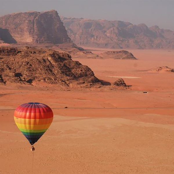 Wadi Rum - Eye Bird View