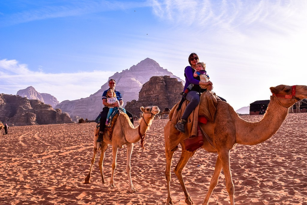 Camel Rides in Wadi Rum